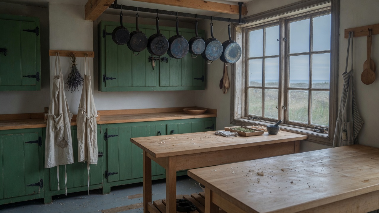 Halden workshop interior